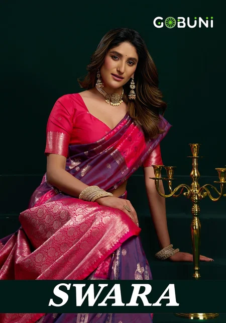 Swara By Gobuni Soft Silk Wholesale Wedding Wear Saree Suppliers In Mumbai
